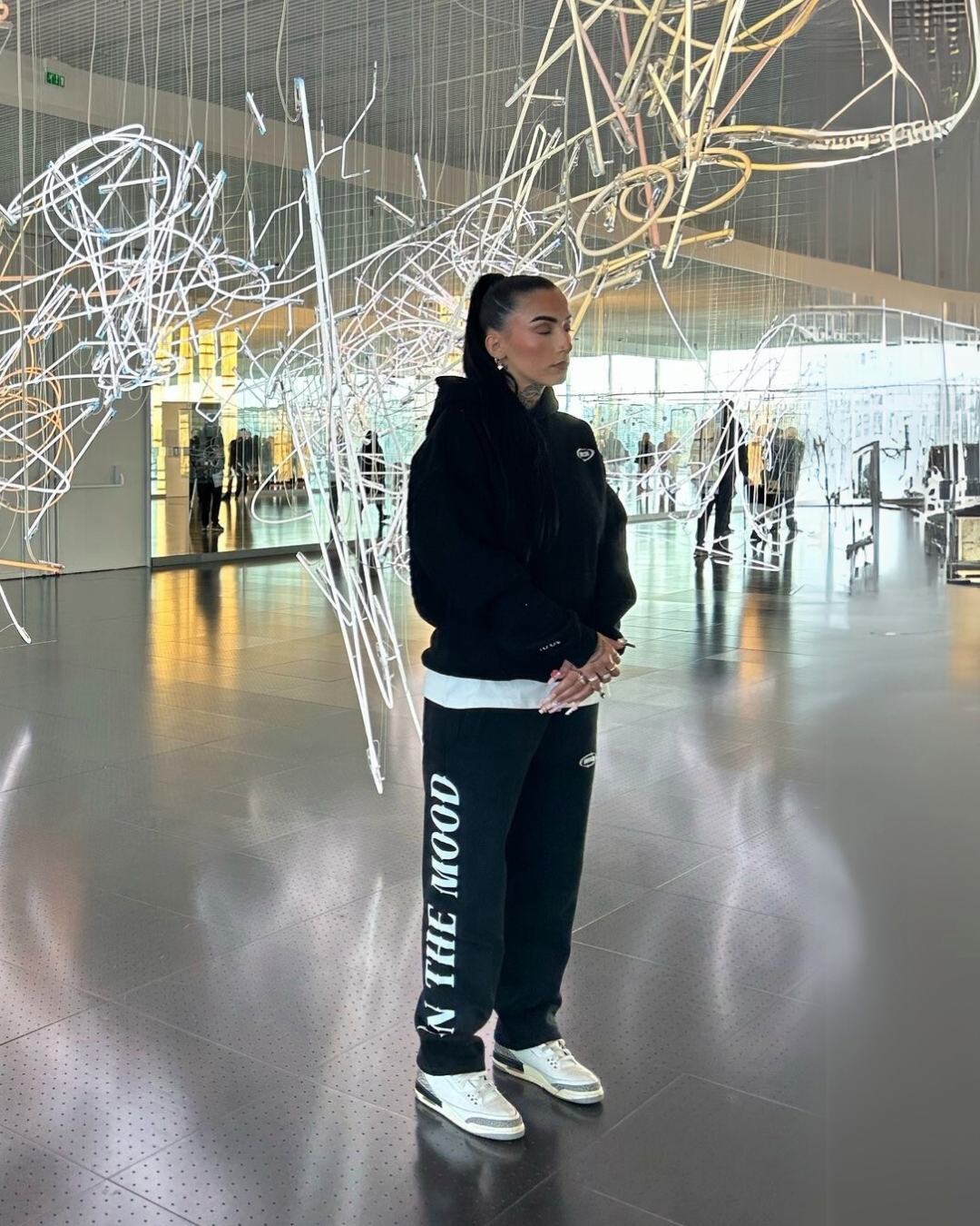 Survêtement Noir Oversize « RITCH »